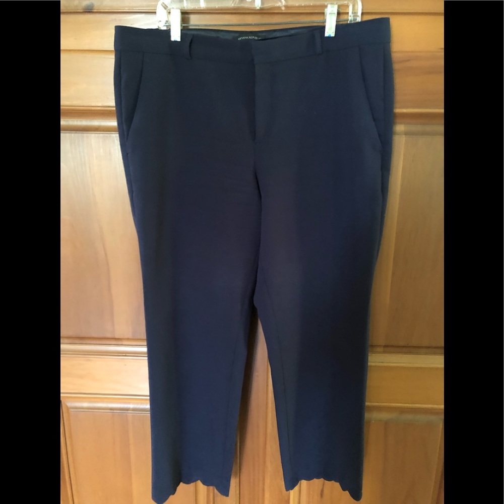 Banana Republic navy pants size 14